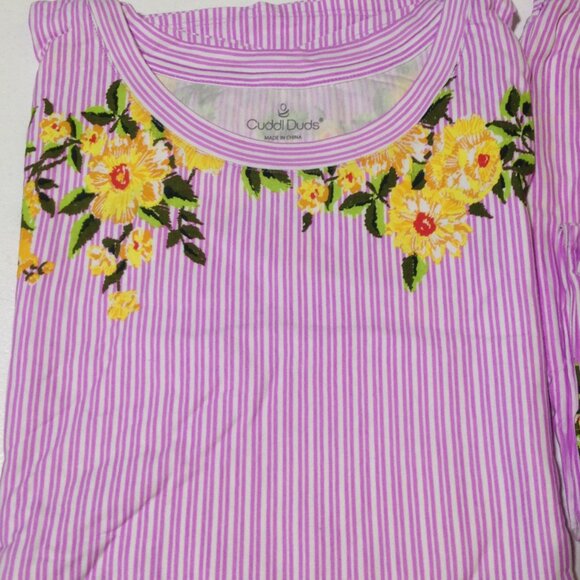 NEW 1X Cuddl Duds Cotton Touch Dolman Tunic & Gaucho Pant Set with pockets (QVC) - Picture 10 of 16